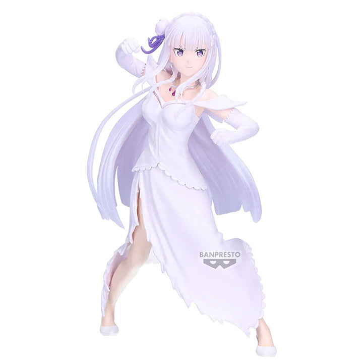 Emilia Espresto Excite Motions Re:Zero Starting Life in Another World Figure Banpresto