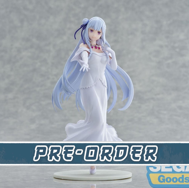 Emilia (Wedding Dress) XStellar Re:Zero Starting Life in Another World Figure Sega