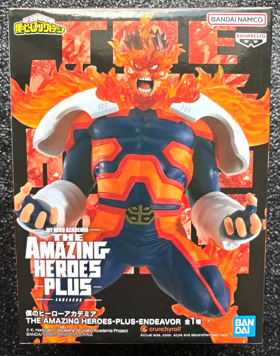 Endeavor The Amazing Heroes Plus My Hero Academia Figure Banpresto Bandai