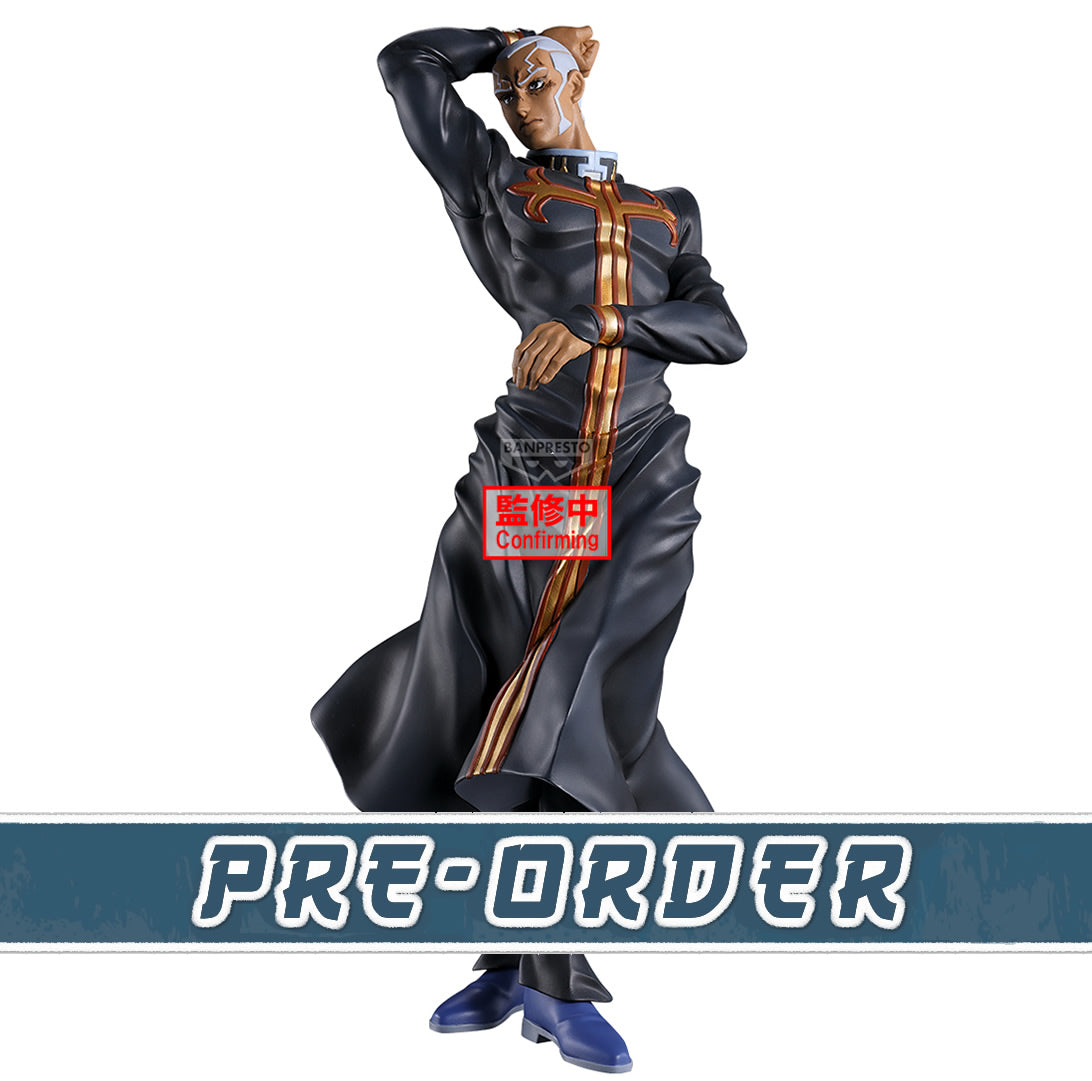 Enrico Pucci Mometria Stone Ocean JoJo's Bizarre Adventure Figure Banpresto Bandai
