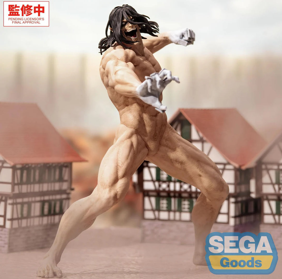 Eren Yeager (Attack Titan Ver.) GigantiX Attack on Titan Figure Sega