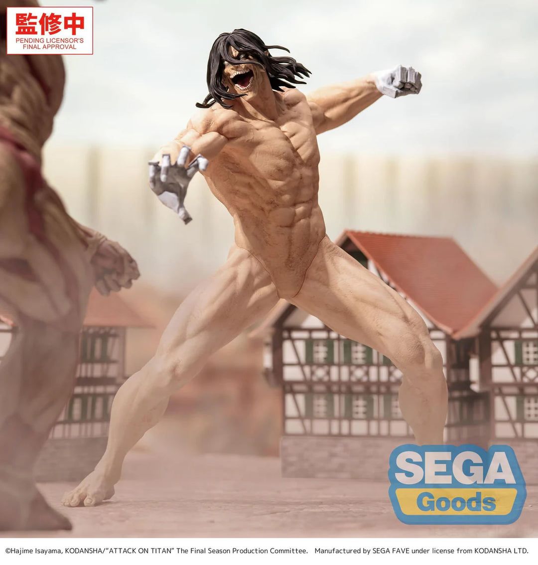 Eren Yeager (Attack Titan Ver.) GigantiX Attack on Titan Figure Sega