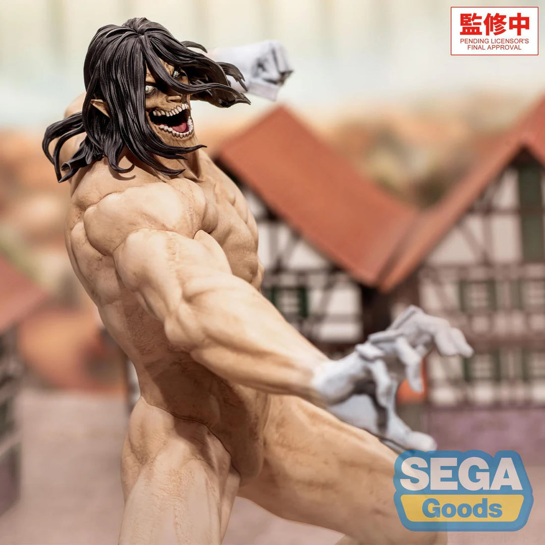 Eren Yeager (Attack Titan Ver.) GigantiX Attack on Titan Figure Sega