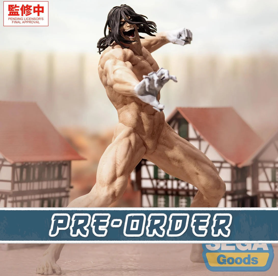 Eren Yeager (Attack Titan Ver.) GigantiX Attack on Titan Figure Sega