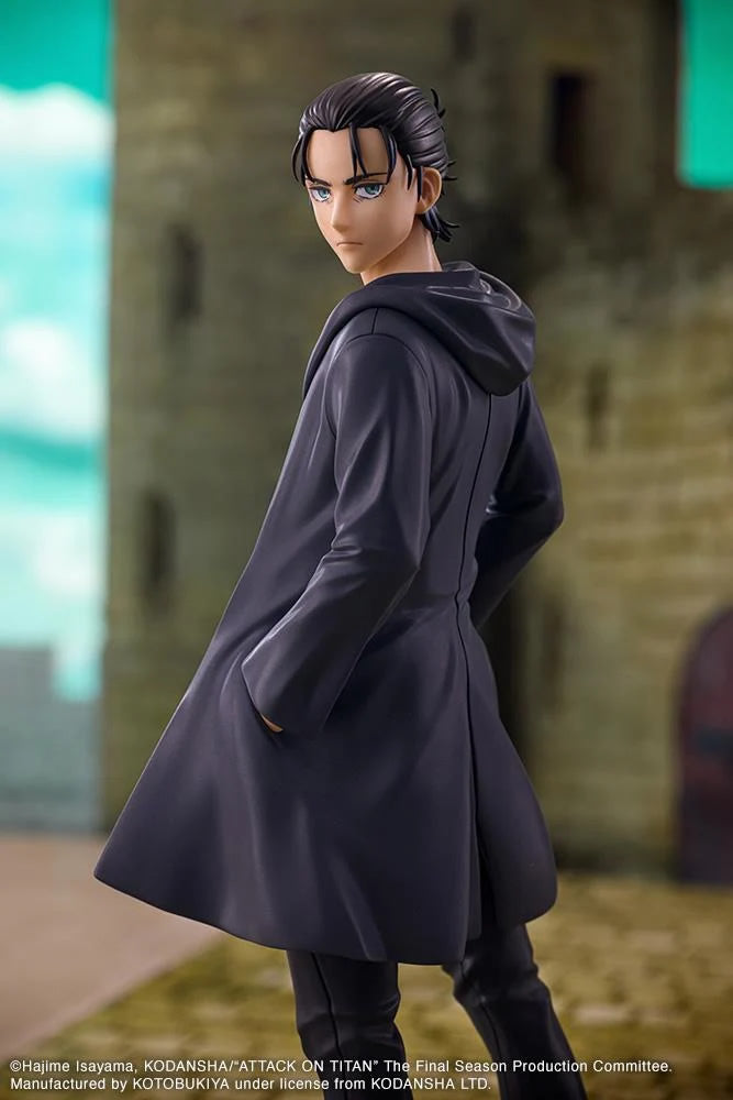 Eren Yeager (The Final Season Ver.) Oshi Works Attack on Titan Figure Kotobukiya