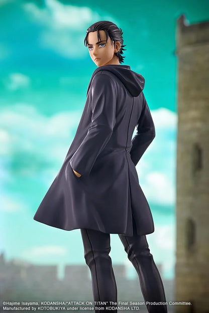 Eren Yeager (The Final Season Ver.) Oshi Works Attack on Titan Figure Kotobukiya
