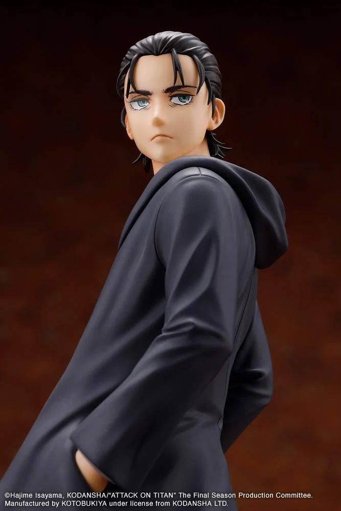 Eren Yeager (The Final Season Ver.) Oshi Works Attack on Titan Figure Kotobukiya