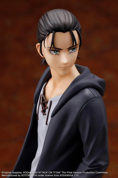 Eren Yeager (The Final Season Ver.) Oshi Works Attack on Titan Figure Kotobukiya