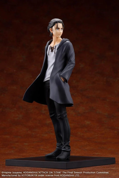 Eren Yeager (The Final Season Ver.) Oshi Works Attack on Titan Figure Kotobukiya