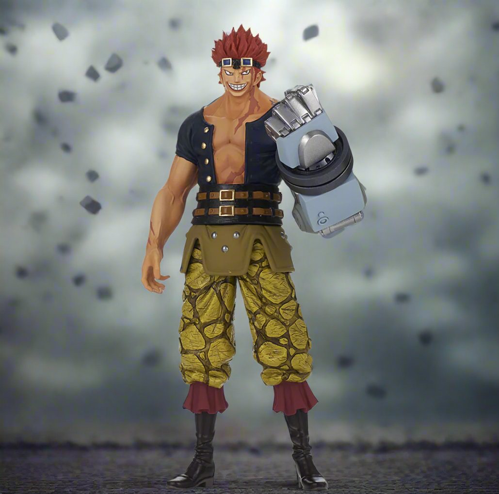 Eustass Kid Vol. 17 The Grandline Men Wanokuni DXF One Piece Figure Banpresto Bandai