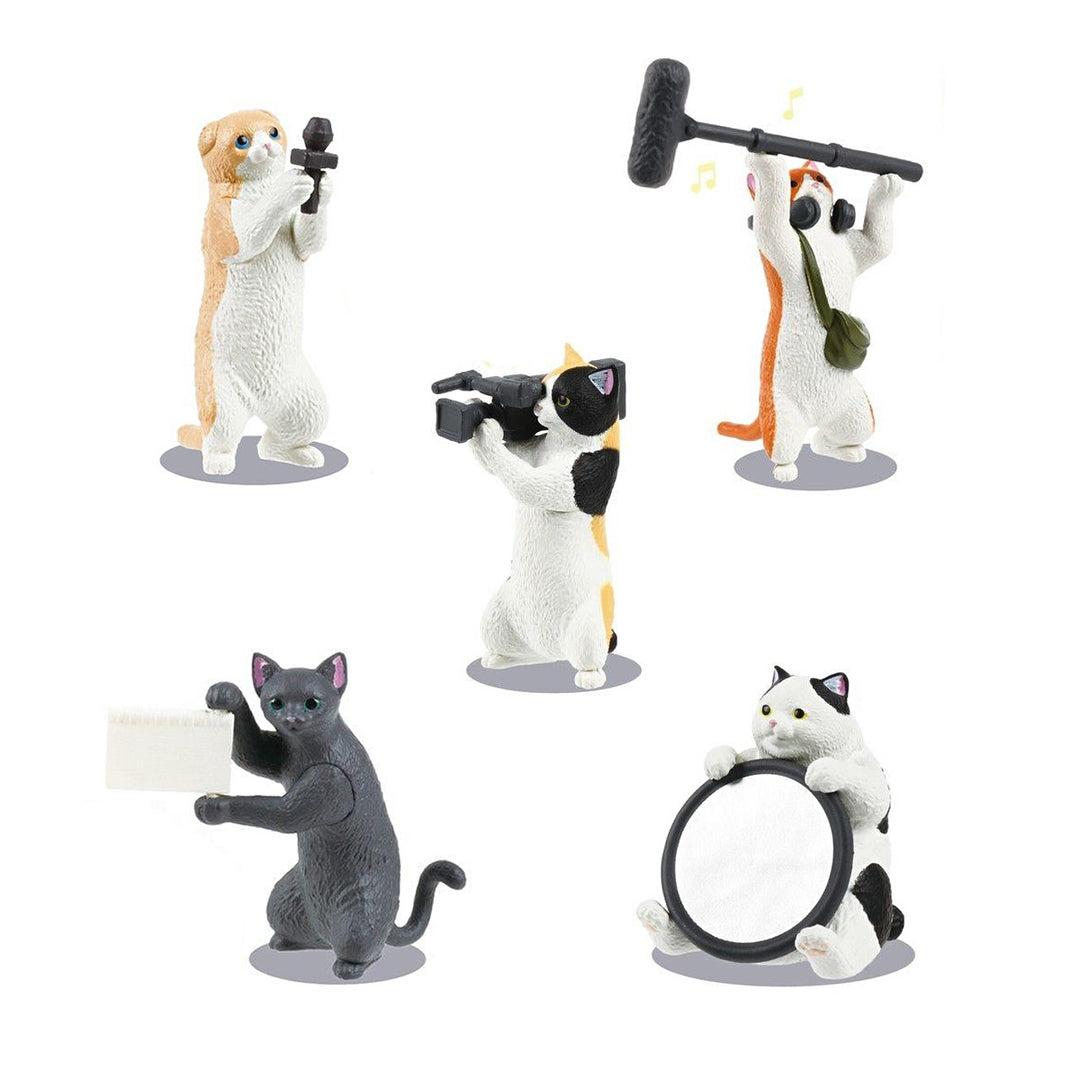 Film Crew Cats (Nyanko Channel) Assorted Blind Box Mini Figure Yell