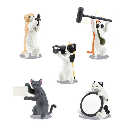 Film Crew Cats (Nyanko Channel) Assorted Blind Box Mini Figure Yell