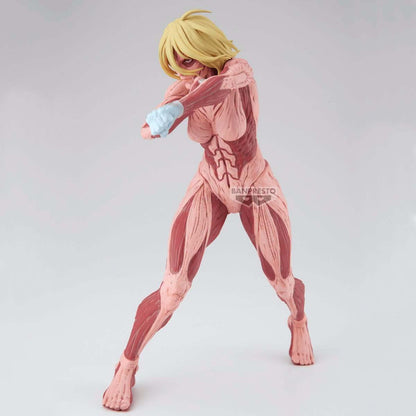 Female Titan Maximatic Annie Leonhart Attack on Titan Figure Banpresto Bandai