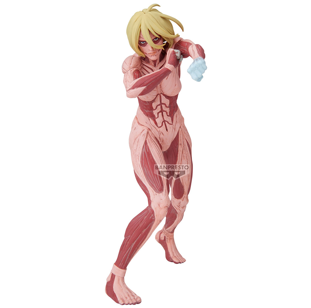 Female Titan Maximatic Annie Leonhart Attack on Titan Figure Banpresto Bandai