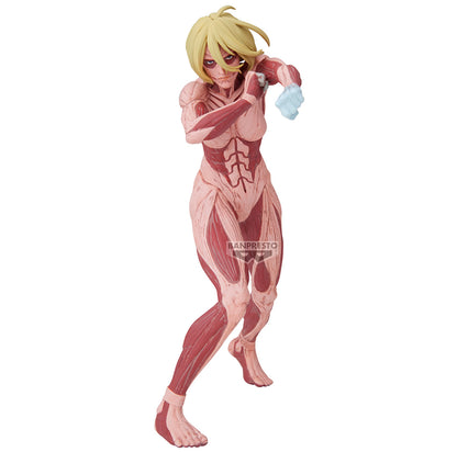 Female Titan Maximatic Annie Leonhart Attack on Titan Figure Banpresto Bandai