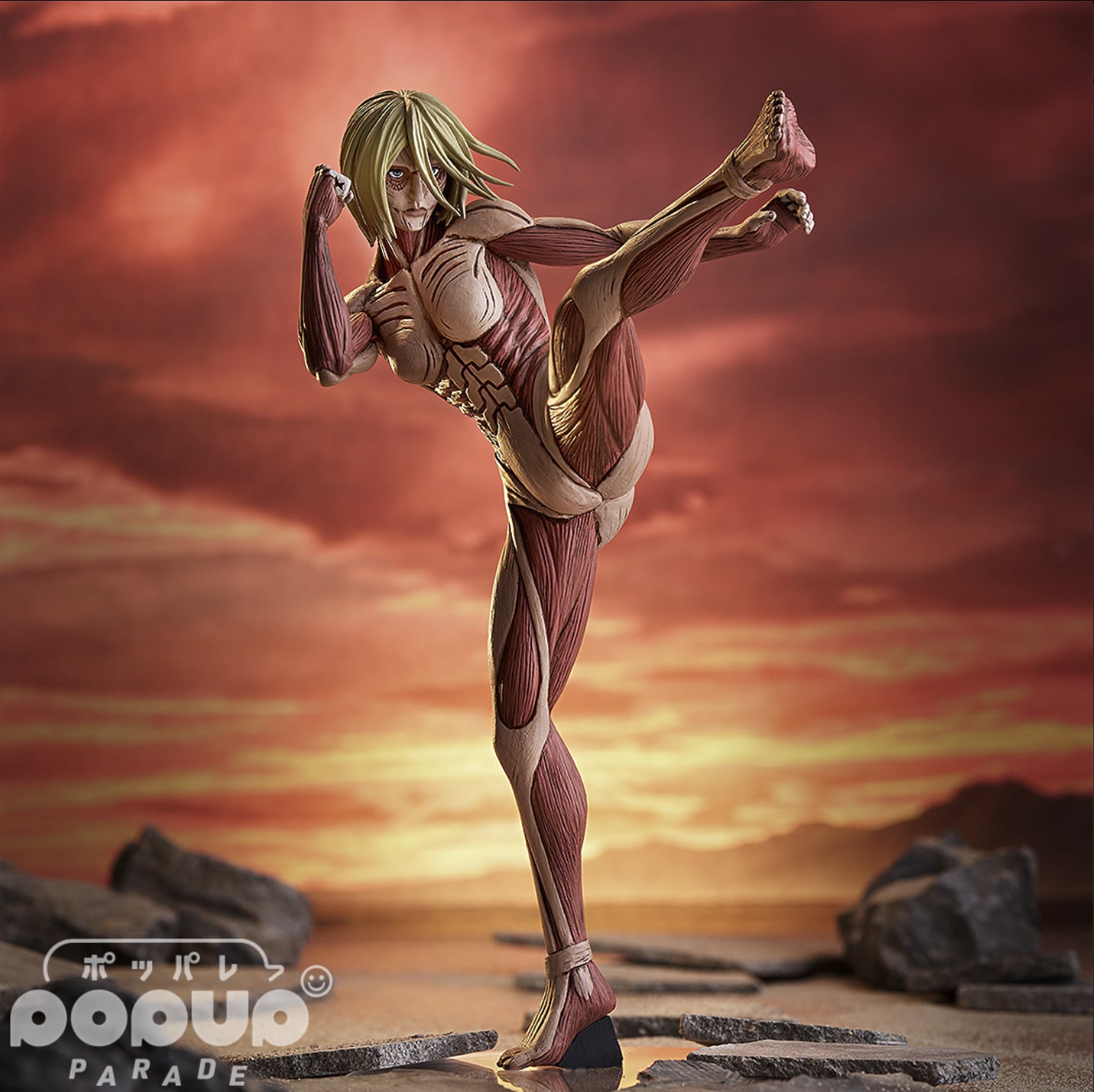 Female Titan Annie Leonhart Attack on Titan Pop Up Parade L Figure Good Smile Company