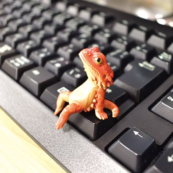 Fuchiyasumi Hanging Leopard Geckos Assorted Blind Box Mini Figure Yell
