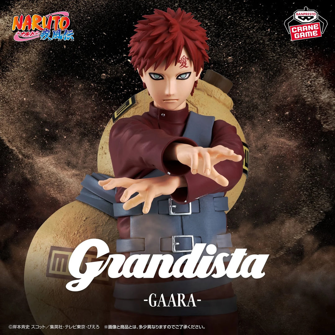 Gaara Grandista Naruto Shippuden Figure Banpresto Bandai Spirits