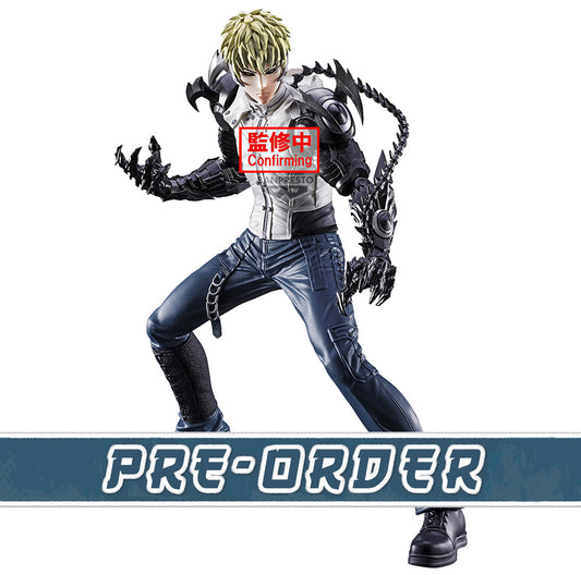 Genos Grandista One-Punch Man Figure Banpresto Bandai