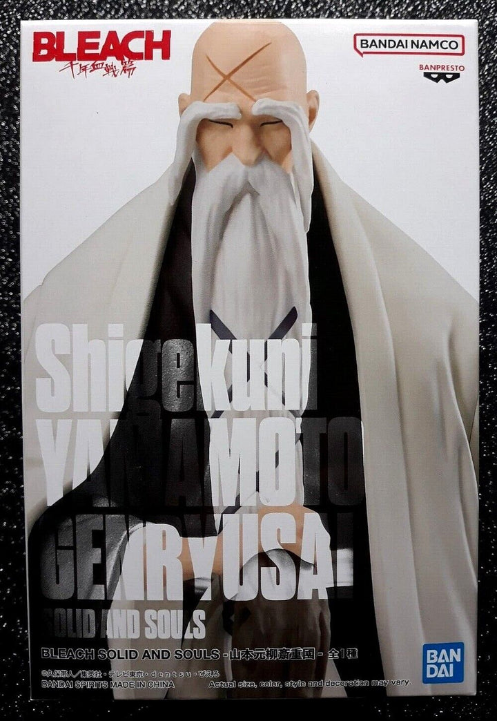 Genryusai Shigekuni Yamamoto Solid &amp; Souls Bleach Figure