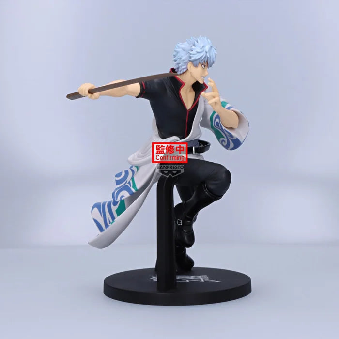 Gintoki Sakata (20th Anniversary Ver.) Vibration Stars Gintama Figure Banpresto Bandai