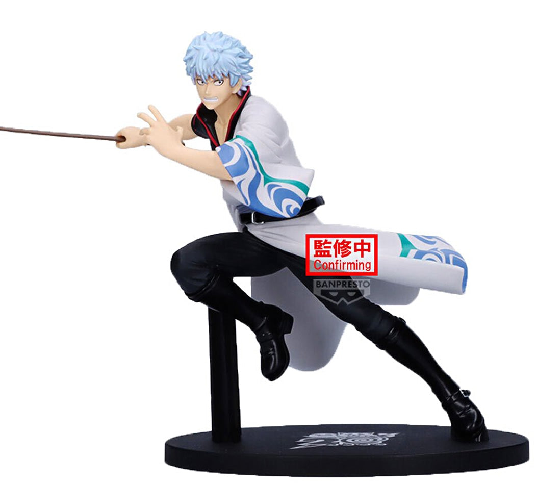 Gintoki Sakata (20th Anniversary Ver.) Vibration Stars Gintama Figure Banpresto Bandai