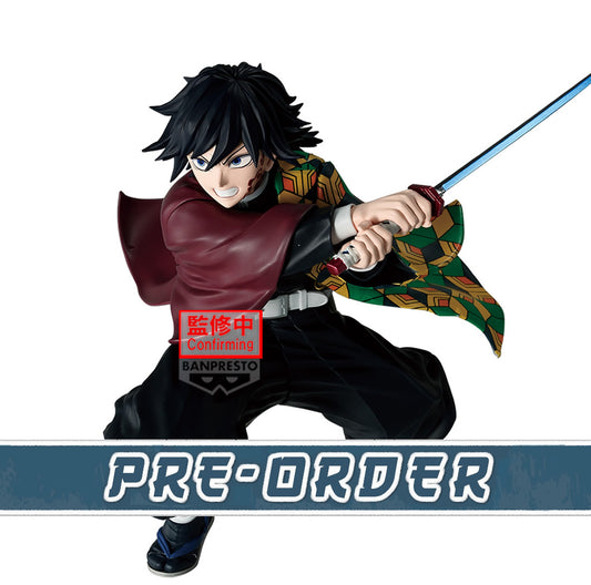 Giyu Tomioka II Maximatic Demon Slayer Kimetsu No Yaiba Figure Banpresto Bandai