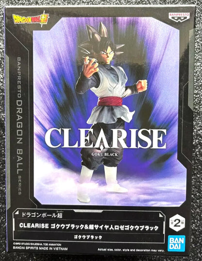 Goku Black Clearise Dragon Ball Super Figure Banpresto Bandai