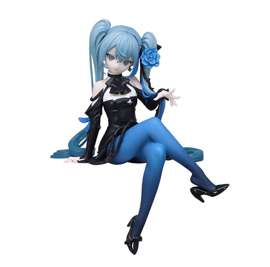 Hatsune Miku Blue Rose Noodle Stopper Vocaloid Figure FuRyu