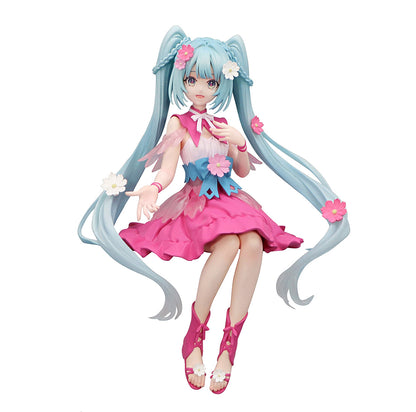 Hatsune Miku Flower Fairy Cosmos Noodle Stopper Vocaloid Figure FuRyu