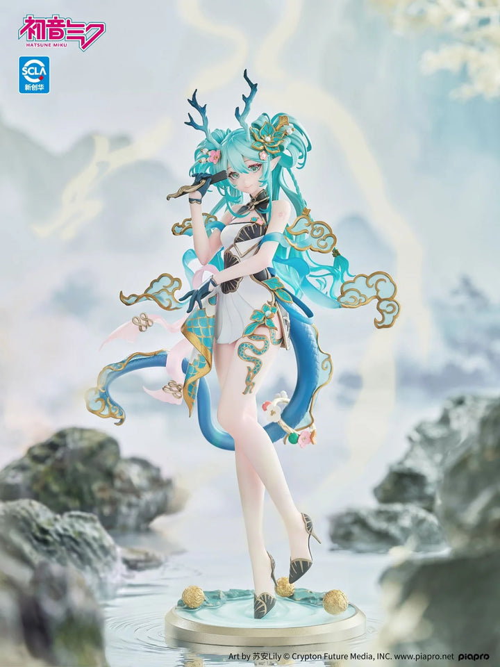 Hatsune Miku (Azure Dragon Ver.) 1/7 Scale Vocaloid Figure Kaiyodo