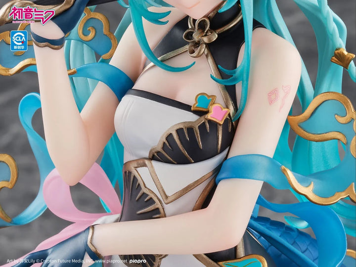 Hatsune Miku (Azure Dragon Ver.) 1/7 Scale Vocaloid Figure Kaiyodo
