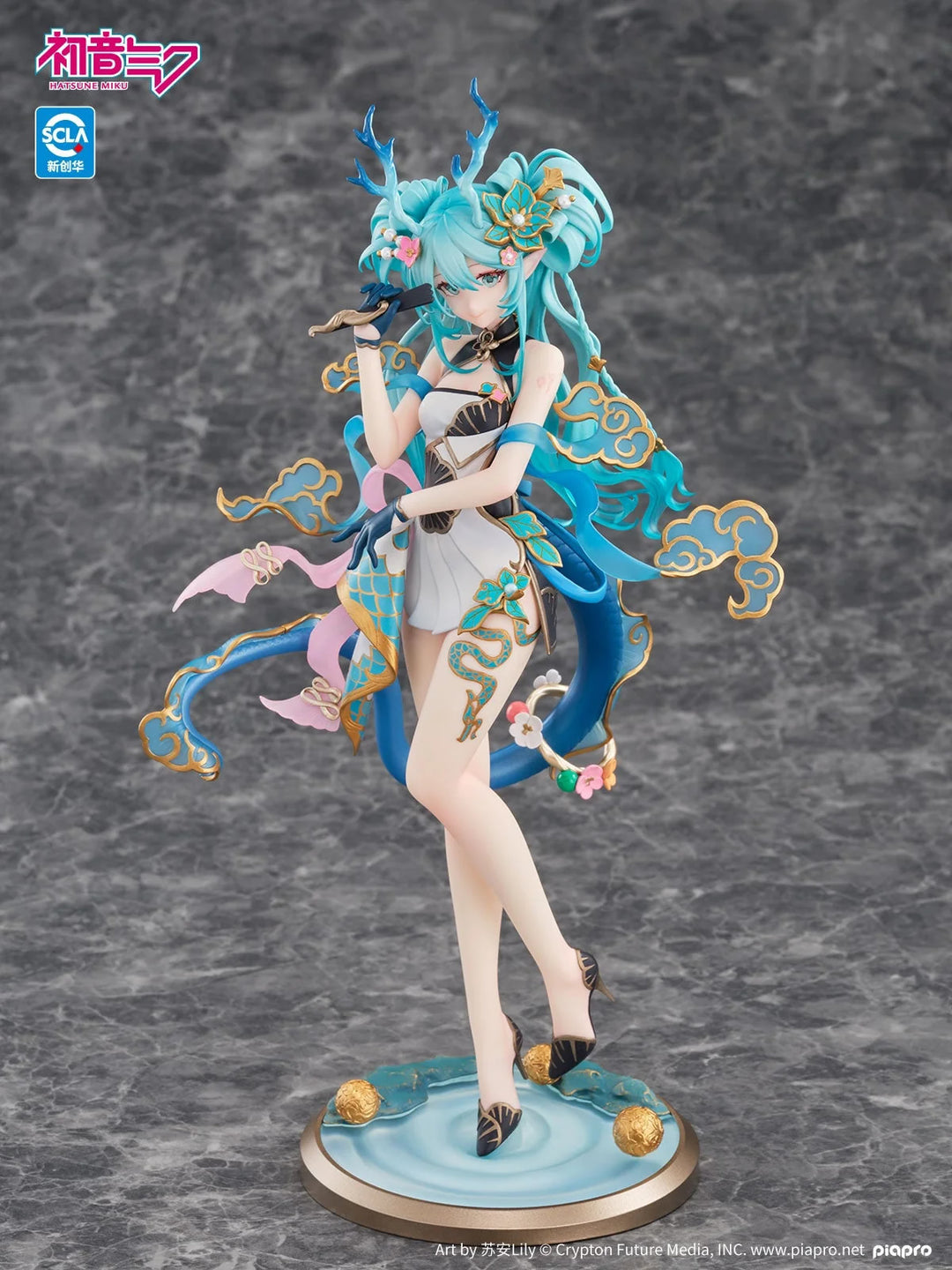 Hatsune Miku (Azure Dragon Ver.) 1/7 Scale Vocaloid Figure Kaiyodo