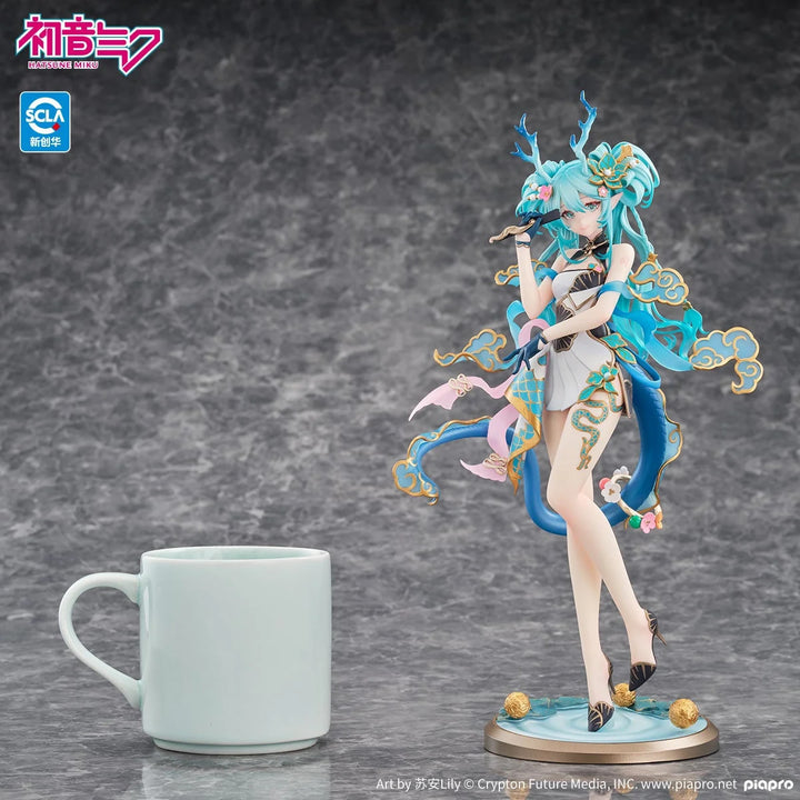 Hatsune Miku (Azure Dragon Ver.) 1/7 Scale Vocaloid Figure Kaiyodo