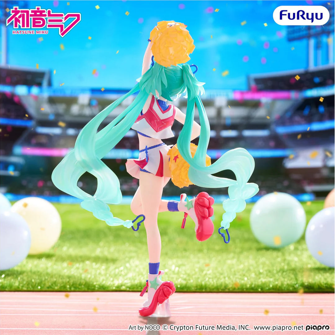 Hatsune Miku (Cheerleader Ver.) Muchute Vocaloid Figure FuRyu