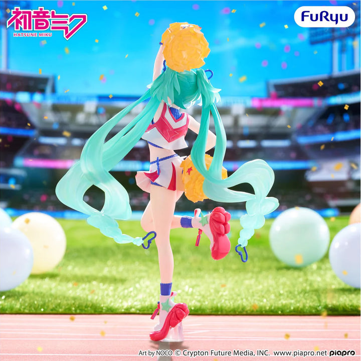 Hatsune Miku (Cheerleader Ver.) Muchute Vocaloid Figure FuRyu