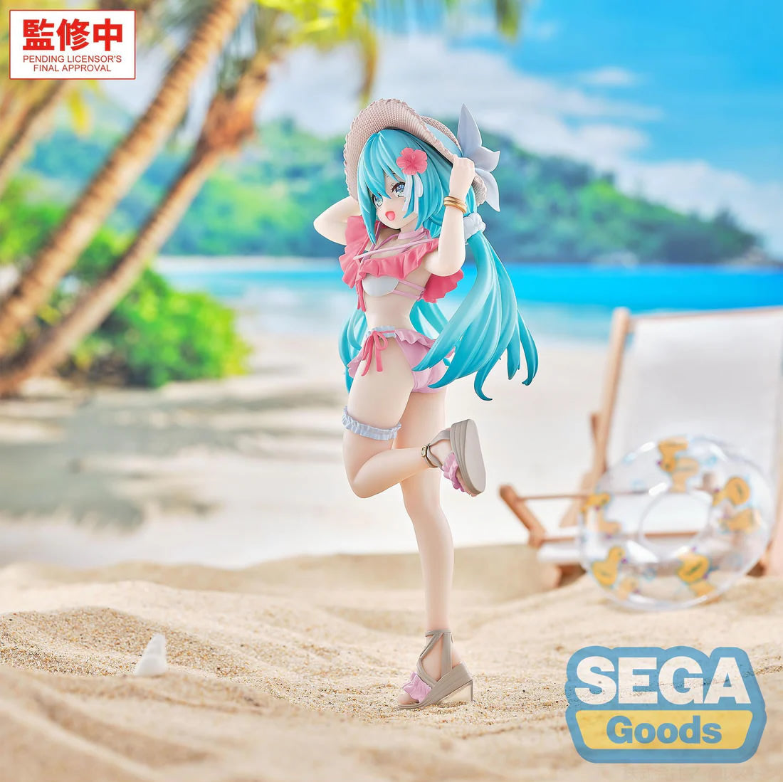 Hatsune Miku (Conceptual Series Vol.1 Tropical Ver.) Luminasta Vocaloid Figure Sega