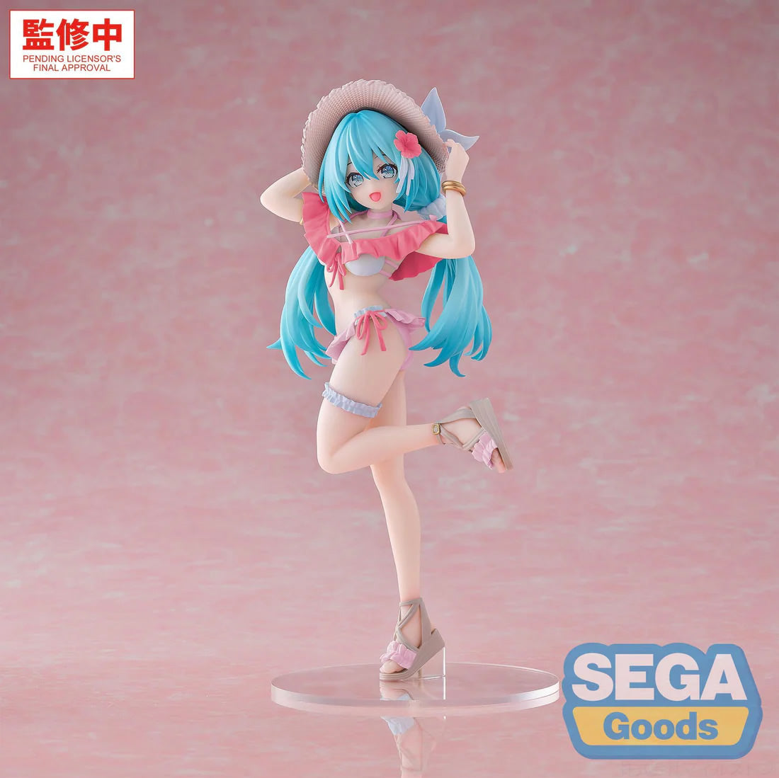 Hatsune Miku (Conceptual Series Vol.1 Tropical Ver.) Luminasta Vocaloid Figure Sega