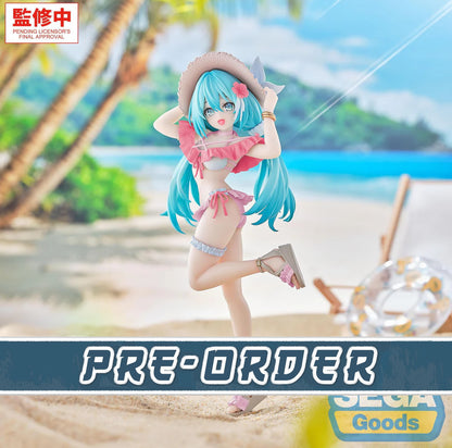 Hatsune Miku (Conceptual Series Vol.1 Tropical Ver.) Luminasta Vocaloid Figure Sega