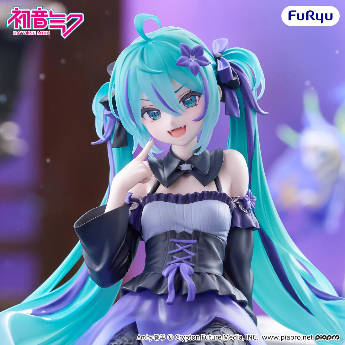 Hatsune Miku (Flower Fairy Bellflower) Noodle Stopper Vocaloid Figure FuRyu