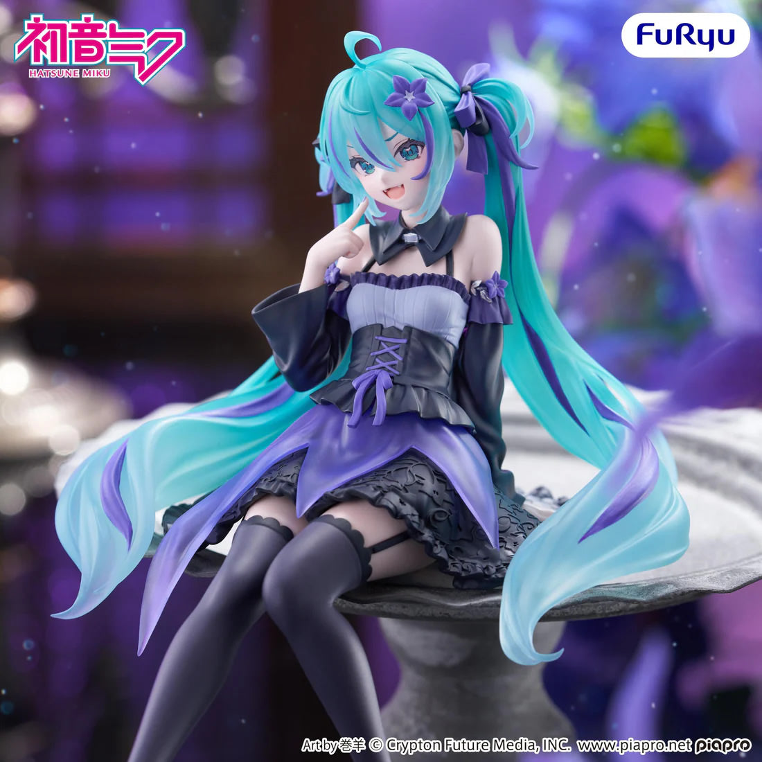 Hatsune Miku (Flower Fairy Bellflower) Noodle Stopper Vocaloid Figure FuRyu