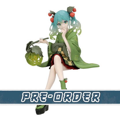 Hatsune Miku (Flower Fairy Winter Cherry Green Ver.) Noodle Stopper Vocaloid Figure FuRyu