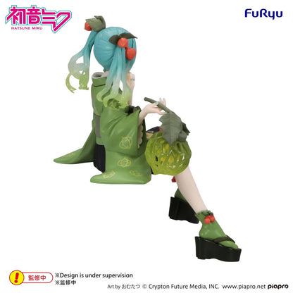 Hatsune Miku (Flower Fairy Winter Cherry Green Ver.) Noodle Stopper Vocaloid Figure FuRyu