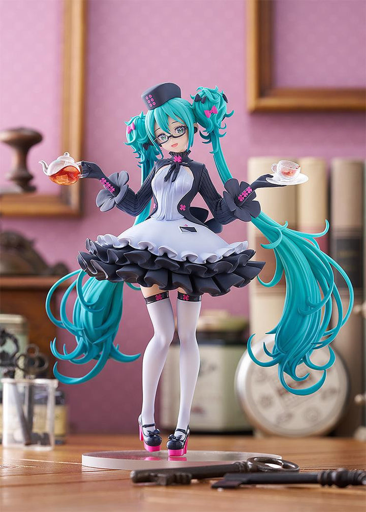 Hatsune Miku (Glasses x Cafe Ver.) Pop Up Parade Vocaloid Figure Good Smile Company