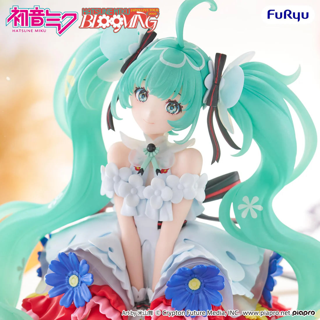 Hatsune Miku (Japan Live Tour 2025 Blooming) Noodle Stopper Vocaloid Figure FuRyu