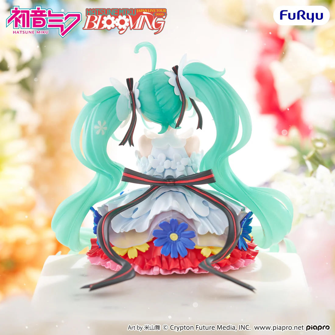 Hatsune Miku (Japan Live Tour 2025 Blooming) Noodle Stopper Vocaloid Figure FuRyu