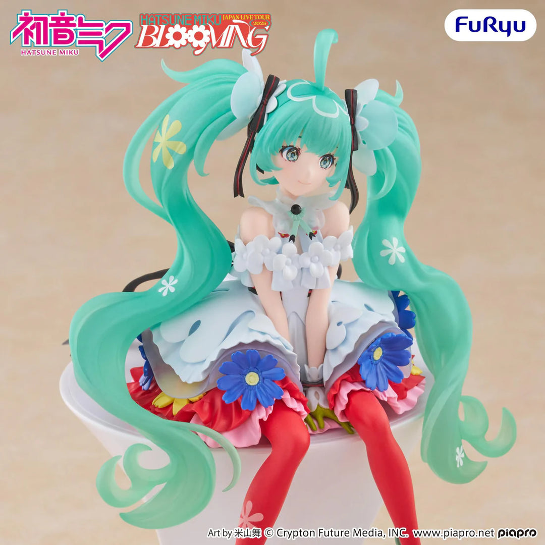 Hatsune Miku (Japan Live Tour 2025 Blooming) Noodle Stopper Vocaloid Figure FuRyu