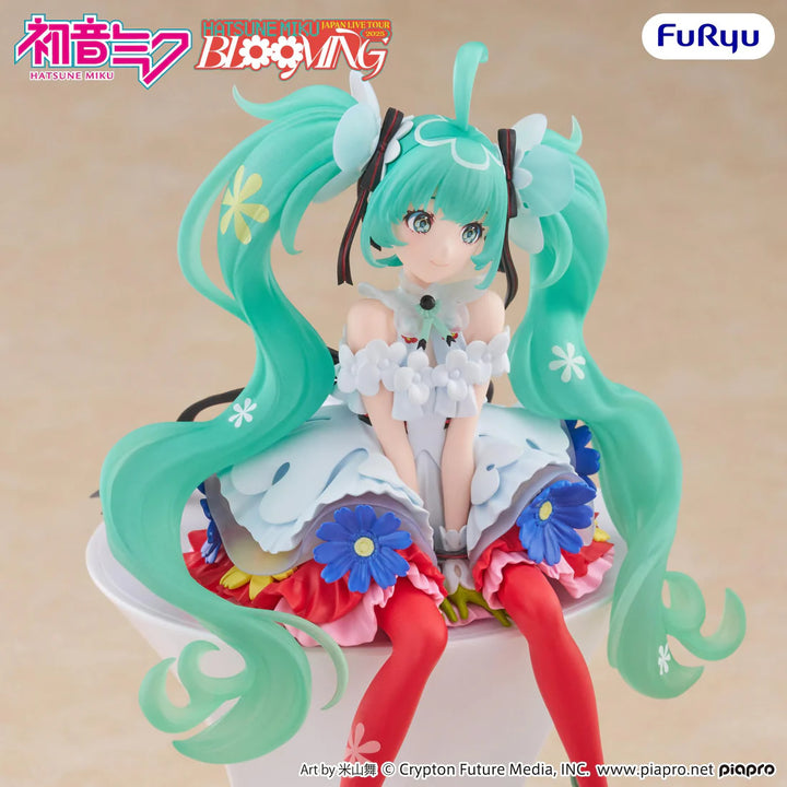 Hatsune Miku (Japan Live Tour 2025 Blooming) Noodle Stopper Vocaloid Figure FuRyu