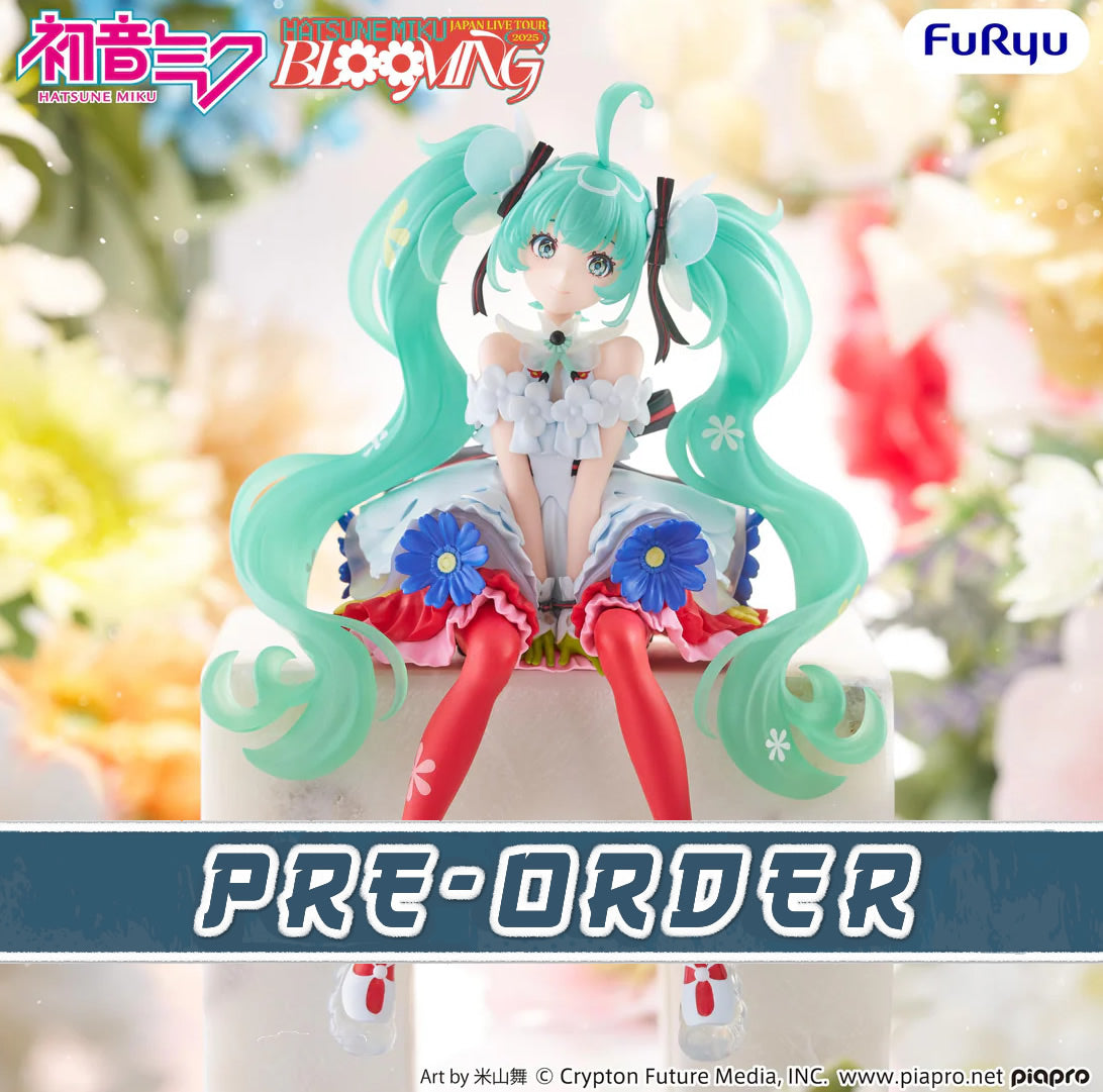 Hatsune Miku (Japan Live Tour 2025 Blooming) Noodle Stopper Vocaloid Figure FuRyu