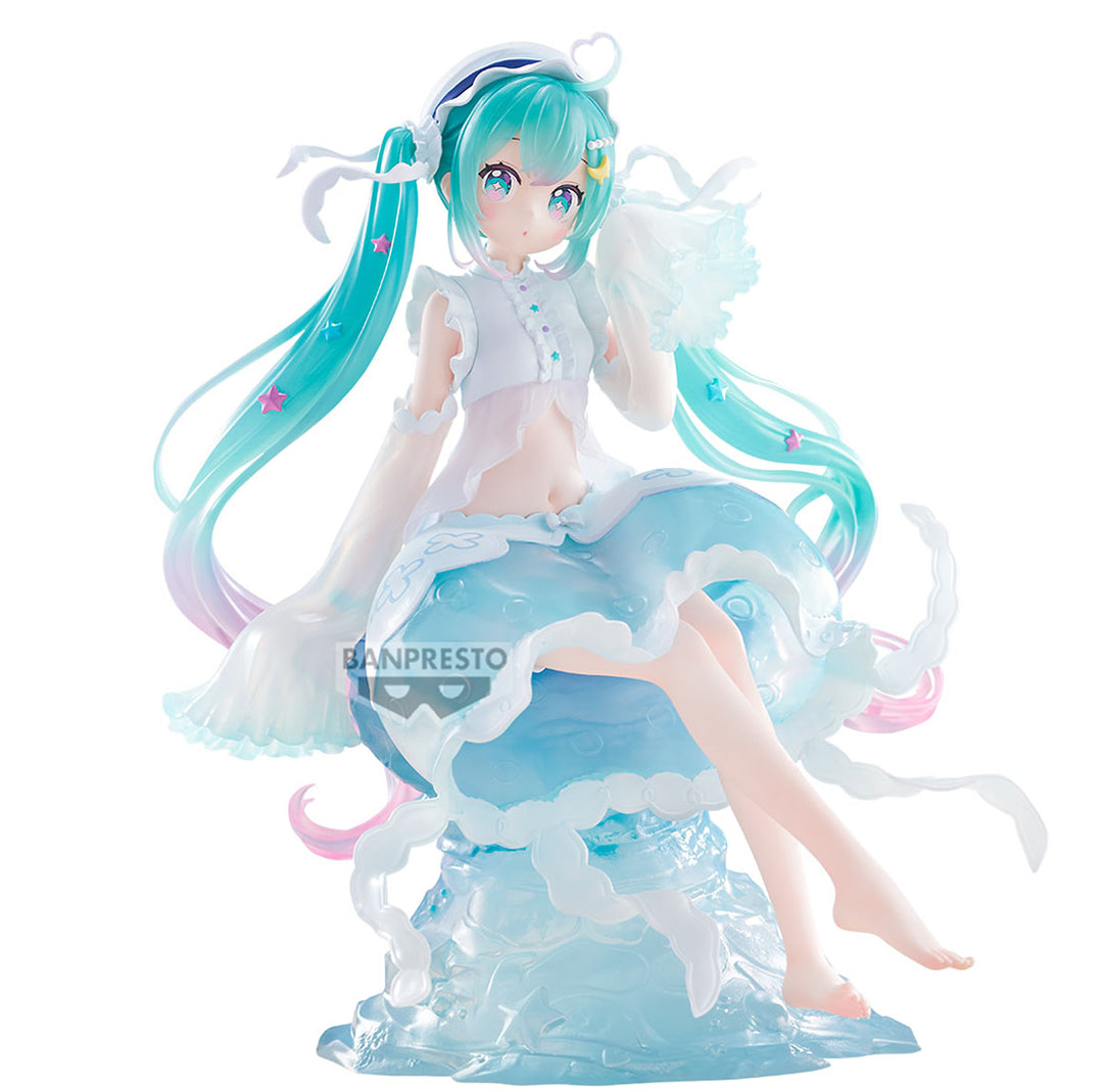 Hatsune Miku (Jellyfish) Clearluxe Banpresto Evolve Vocaloid Figure Bandai
